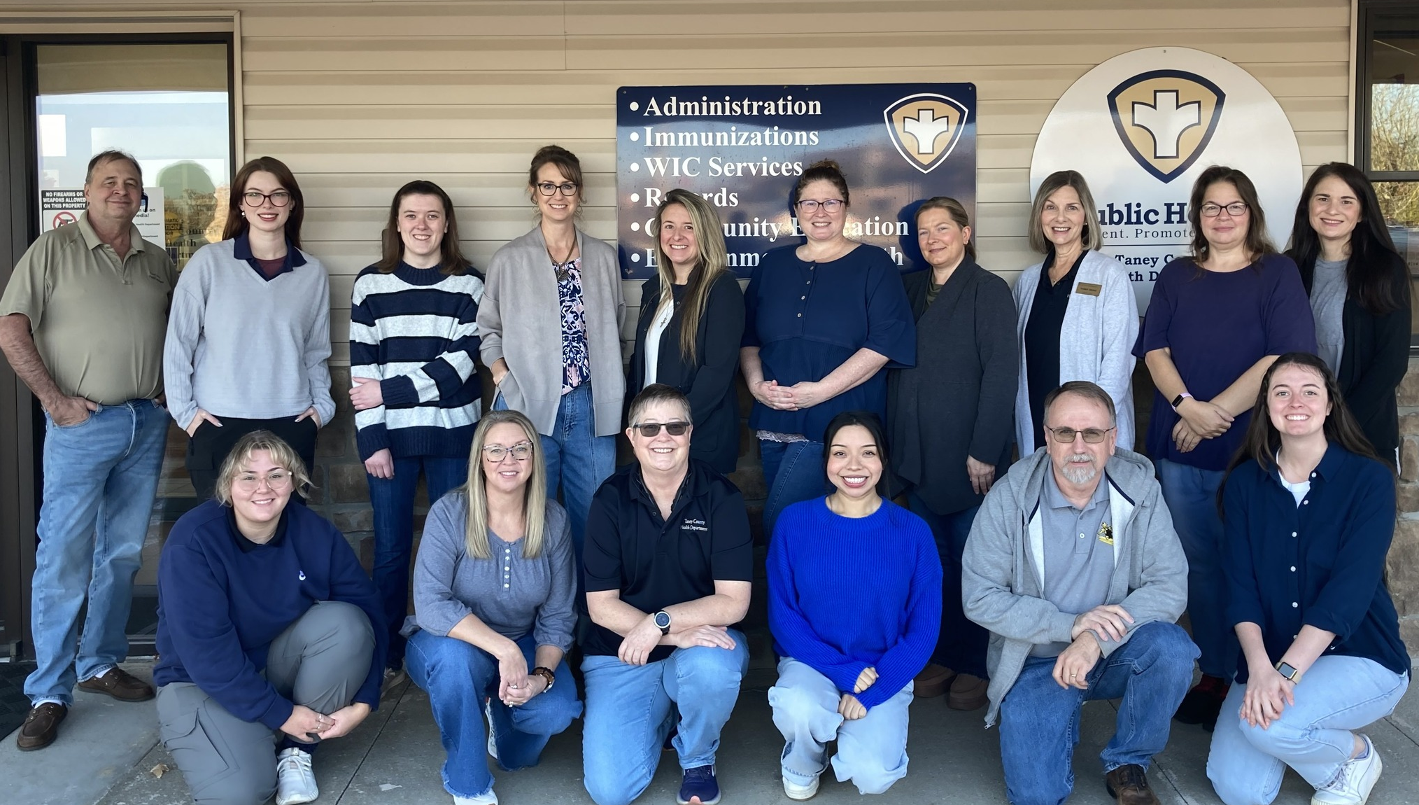 Group photo of TCHD staff.